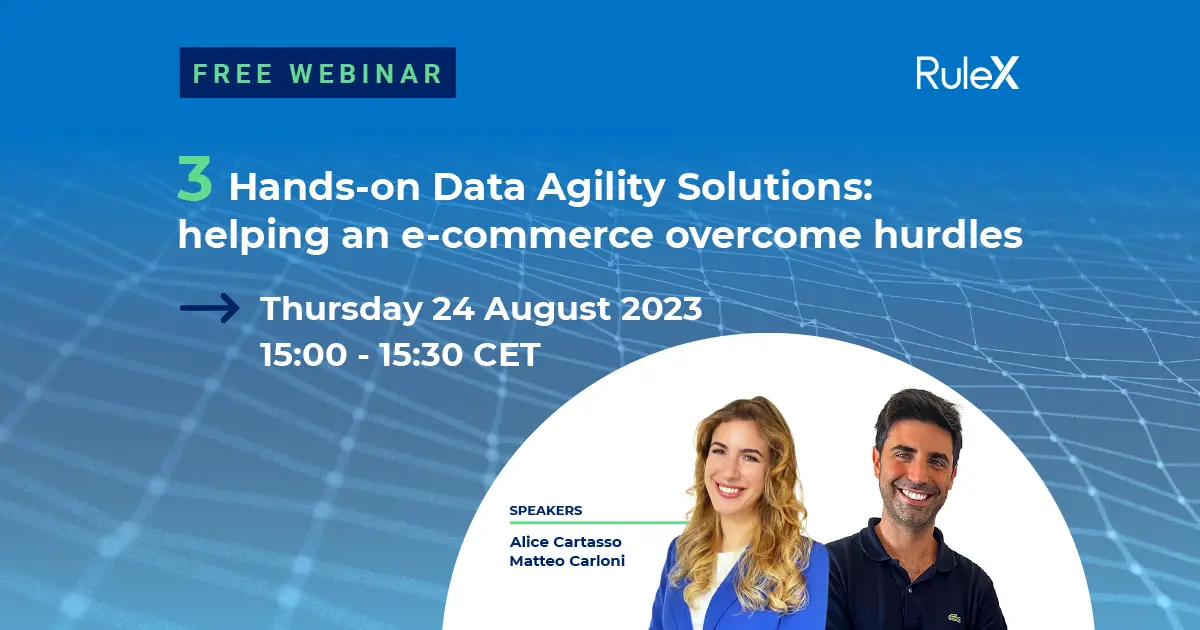 3 Hands-on Data Agility Solutions: helping an e-commerce overcome hurdles 3 Hands-on Data Agility Solutions: helping an e-commerce overcome hurdles